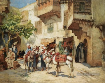  marché - Marché en Afrique du Nord Frederick Arthur Bridgman